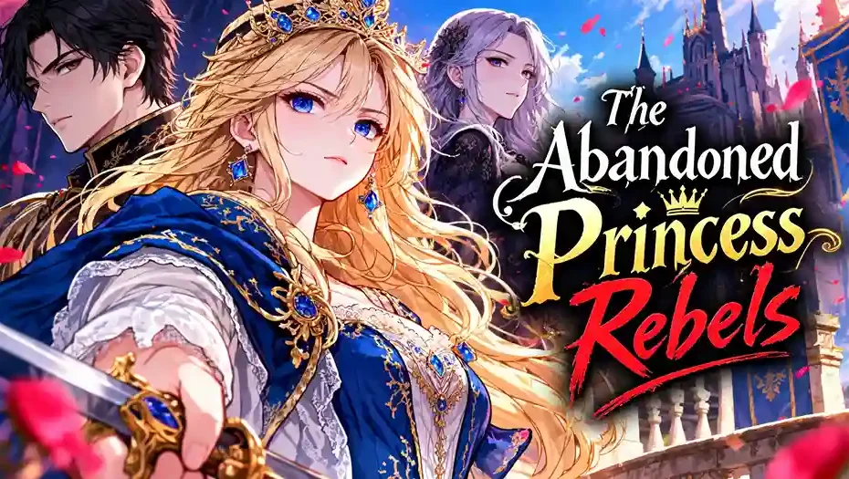 The Abandoned Princess Rebels manhwa featuring a rebellious princess in a fantasy kingdom